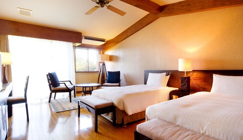 Habitación Deluxe con 2 camas individuales, no fumadores, en la zona del jardín