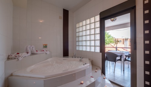 Habitación Deluxe doble, bañera de hidromasaje