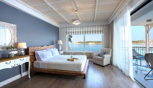 Suite junior, 1 cama doble con sofá cama, vistas al mar