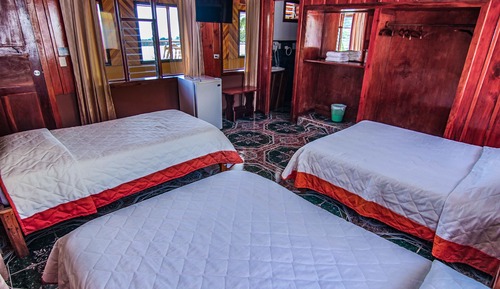 Habitación familiar, balcón