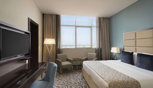 Habitación Deluxe, 1 cama de matrimonio grande, no fumadores, vistas a la ciudad