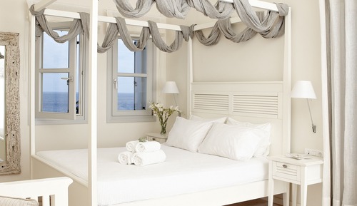 Habitación familiar, vistas al mar