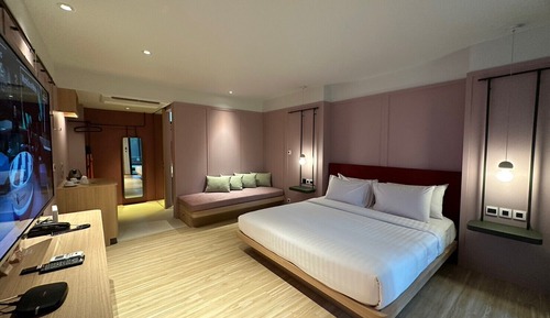 Habitación Deluxe doble, bañera