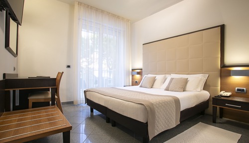 Habitación clásica con 1 cama doble o 2 individuales, balcón