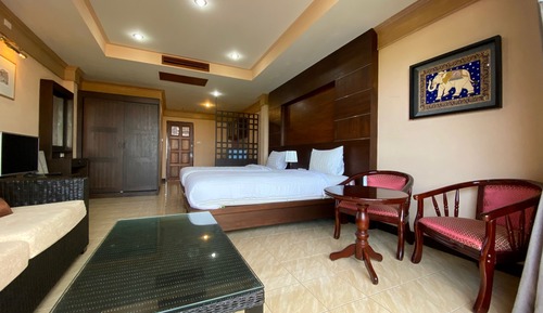 Habitación superior, 2 camas individuales, vistas al mar
