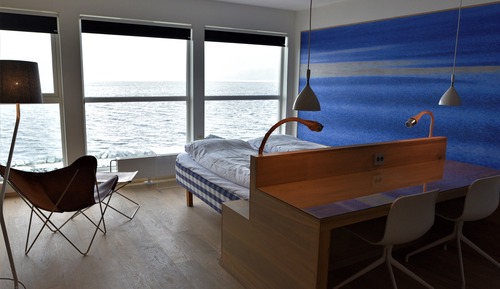 Habitación Premium doble, 1 cama de matrimonio, vistas al mar