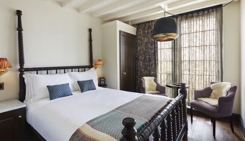 Estudio, 1 cama de matrimonio
