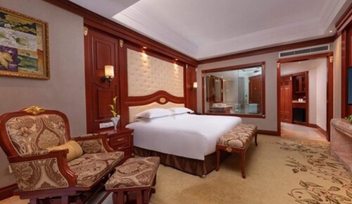 Habitación ejecutiva, 1 cama de matrimonio grande, vistas al lago