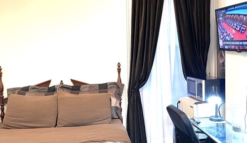 Habitación Deluxe doble, 1 cama de matrimonio, baño privado