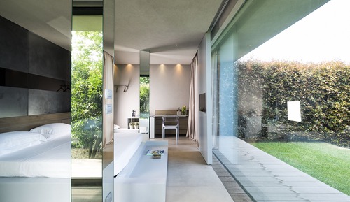 Habitación doble superior, no fumadores, vistas al jardín