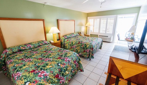 Habitación estándar, 2 camas de matrimonio, no fumadores, balcón