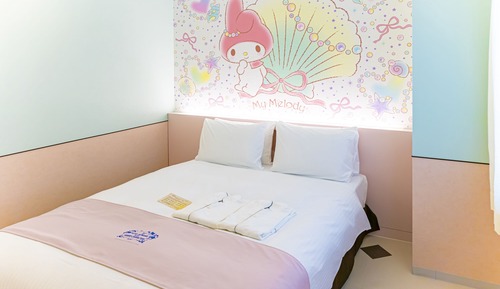 Habitación de diseño doble, no fumadores (My Melody w/ one plate breakfast)