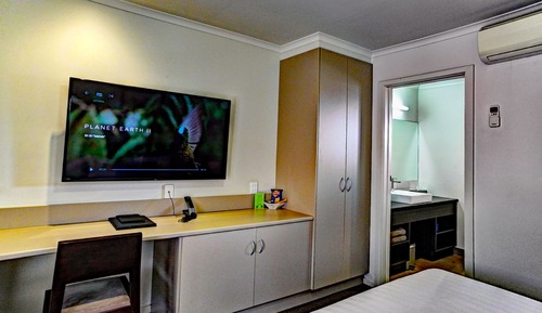 Habitación ejecutiva, 1 cama de matrimonio grande, baño privado