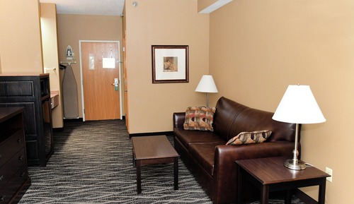 Suite, 2 Queen Beds with Sofa, Non Smoking