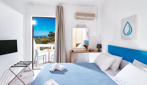 Habitación superior, vistas al mar