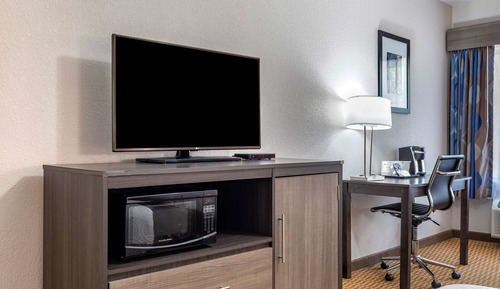 Habitación estándar, 2 camas de matrimonio, accesible para personas con discapacidad, no fumadores