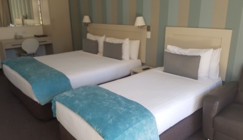 Suite estudio superior, varias camas, accesible para personas con discapacidad, en la zona del patio