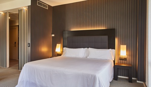 Suite junior, terraza, vistas al jardín