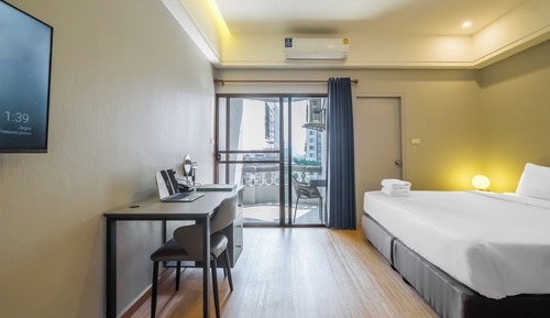 Estudio Elite, 1 cama de matrimonio grande