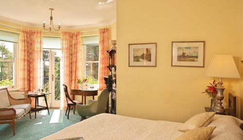 Habitación doble superior, 1 cama doble, vistas al jardín, en la zona del jardín