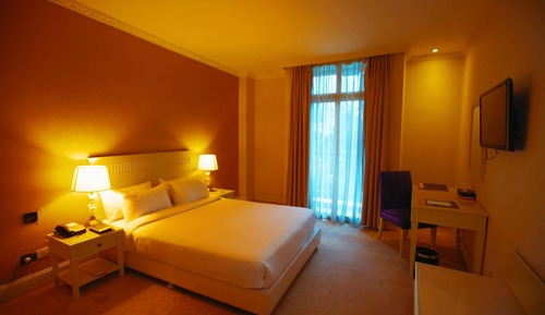 Habitación Club, 1 cama de matrimonio, balcón, vistas a la montaña
