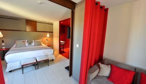Suite junior, terraza