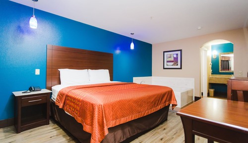 Suite Deluxe, 1 cama de matrimonio grande, fumadores, bañera de hidromasaje