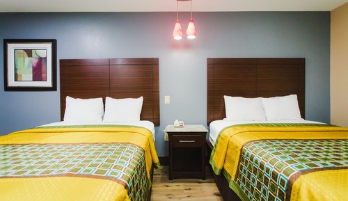 Habitación, 2 camas de matrimonio, no fumadores