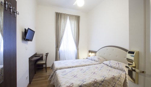 Habitación con 2 camas individuales, 1 habitación