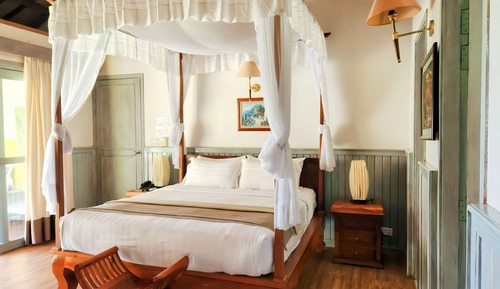 Habitación Deluxe, 1 cama de matrimonio grande, vistas al jardín