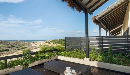 Habitación Deluxe, vistas parciales al mar