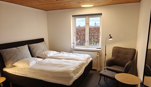 Dobbeltværelse i Villa med Fællesbad