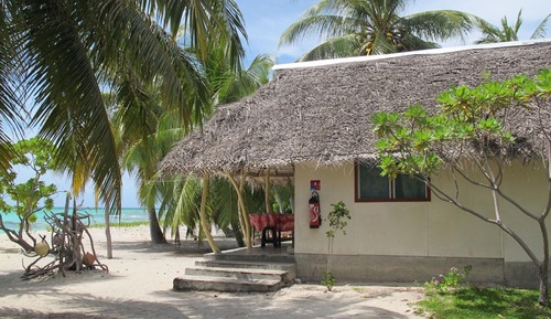 Bungalow familiar, 3 habitaciones, vistas a la laguna, frente a la playa