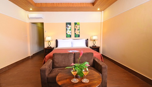 Habitación Deluxe, 1 cama doble, vistas al jardín