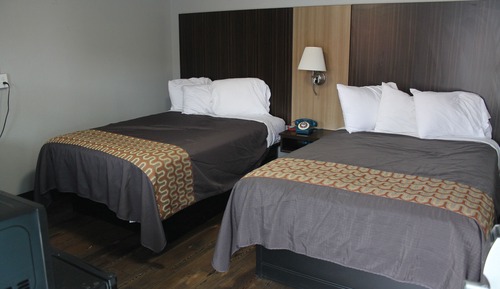 Habitación estándar, 2 camas dobles, fumadores