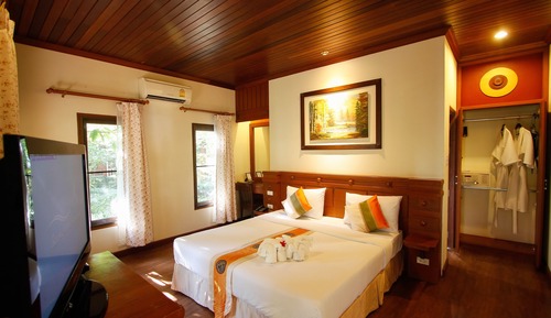 Villa Deluxe, vistas al jardín