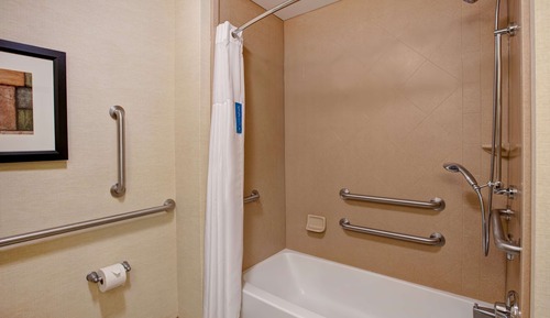 Habitación, 2 camas de matrimonio, accesible para personas con discapacidad, no fumadores