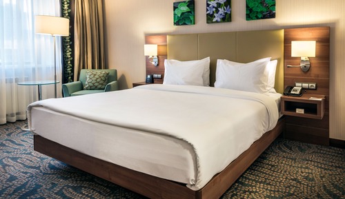 Habitación, 1 cama de matrimonio, accesible para personas con discapacidad