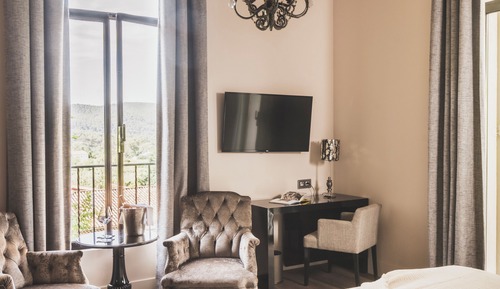 Suite, vistas al parque