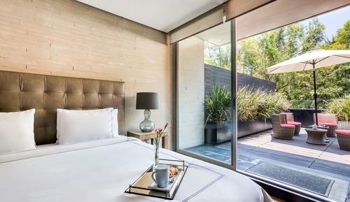 Suite presidencial, terraza
