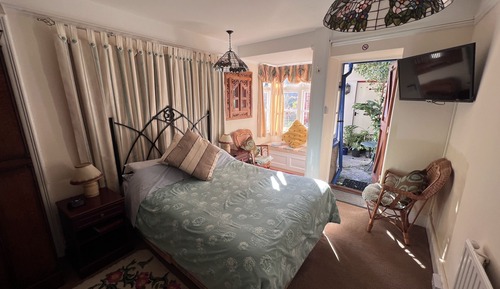 Habitación de lujo doble, baño privado (Garden and River View)