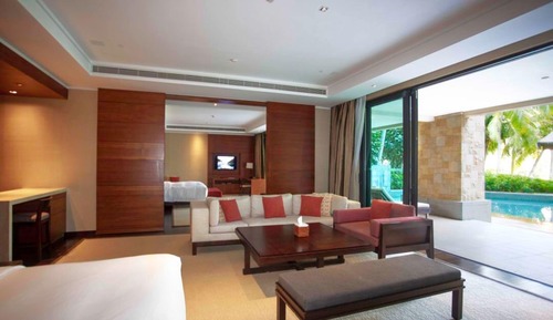 Suite Premium, 1 cama doble, piscina privada (Bay)