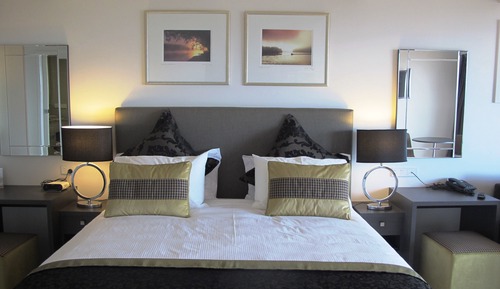 Estudio, 1 cama de matrimonio grande