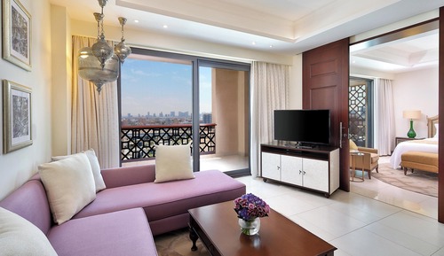 Suite, 1 habitación, no fumadores, balcón (View)