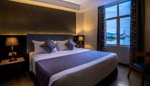Suite estudio familiar, vistas al mar