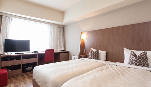 Habitación estándar con 2 camas individuales, fumadores (NO group booking/ more than 2 rooms)