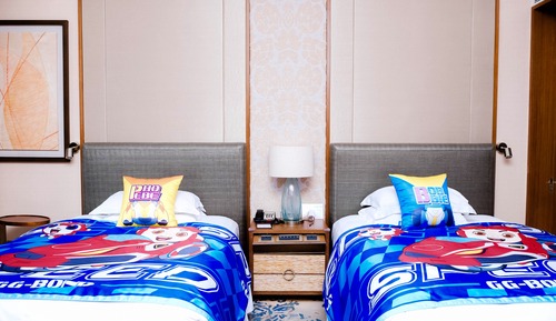 Habitación básica, 2 camas individuales, vistas al mar (Kids Room)
