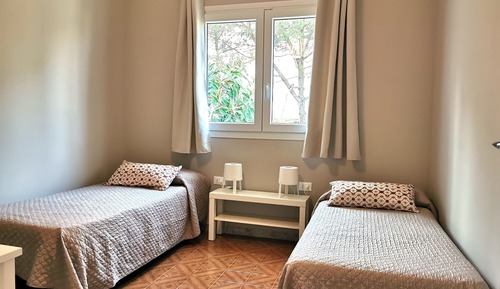 Casa, 2 habitaciones, vistas al jardín, en edificio anexo