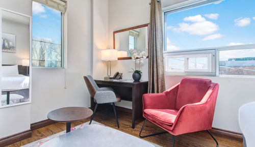 Suite estudio Deluxe, 1 cama de matrimonio, cocina básica