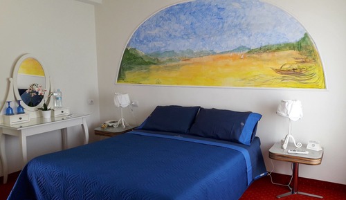 Habitación doble, 1 cama doble, balcón, vistas al lago